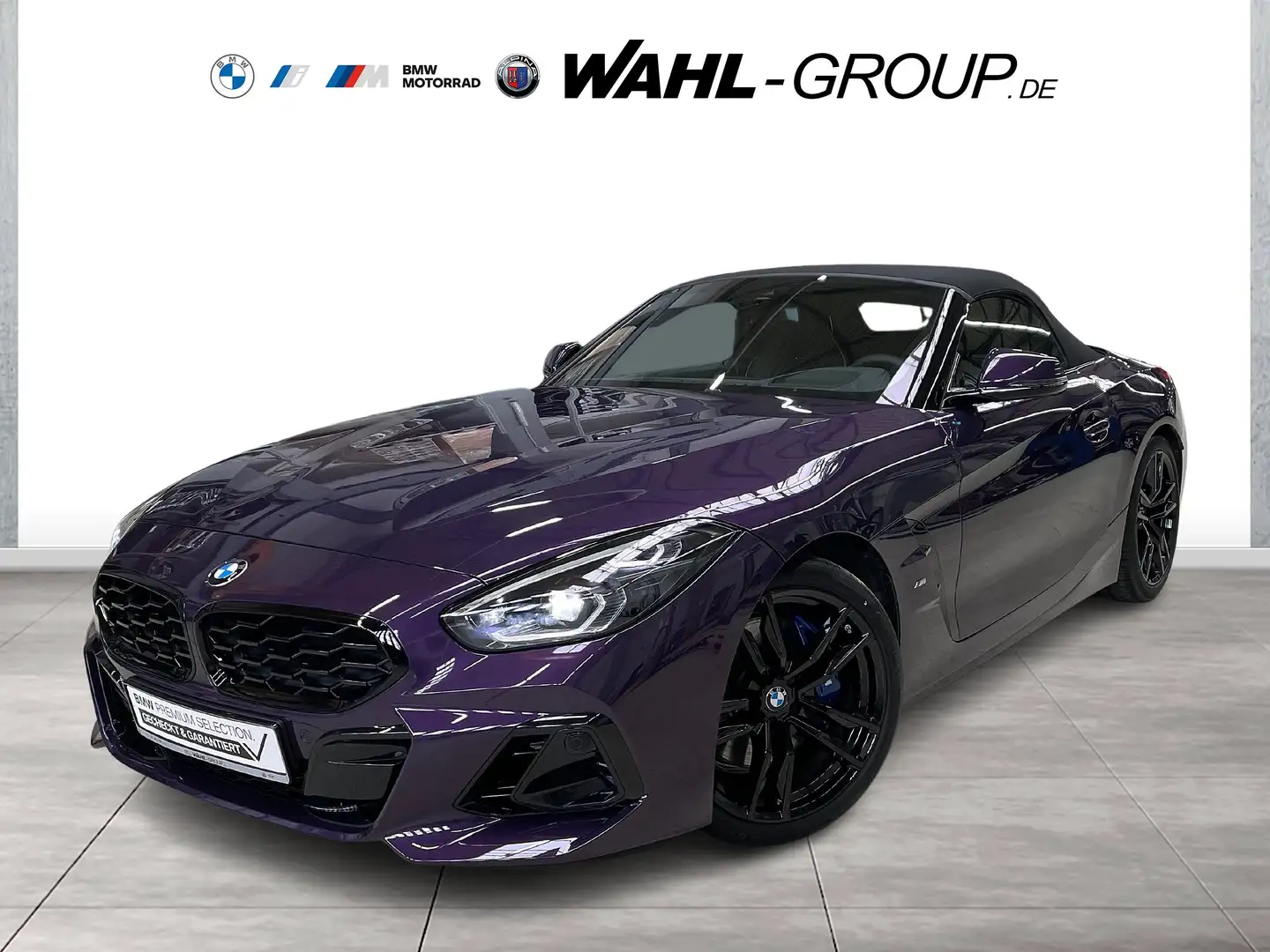 BMW Z4 M40i HEAD-UP H&K HiFi LED NAVI KEYLESS ALU 19" ljubičasta - 1