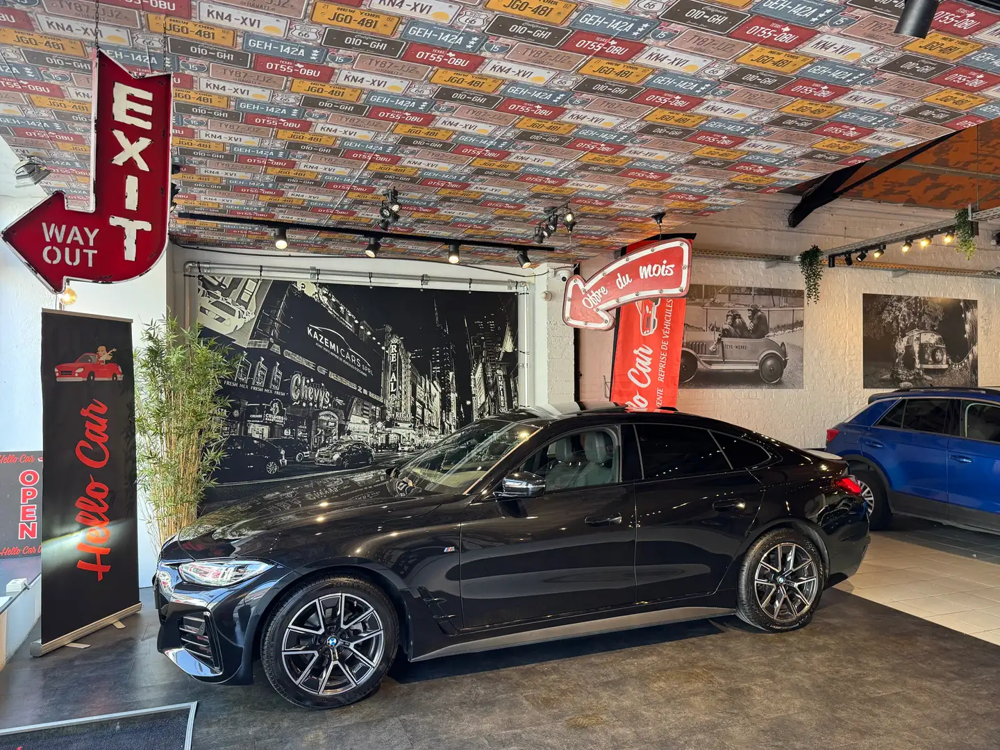 BMW 420 Gran Coupé 420iAS * PACK M * PANO * CUIRS * CAM Noir - 1