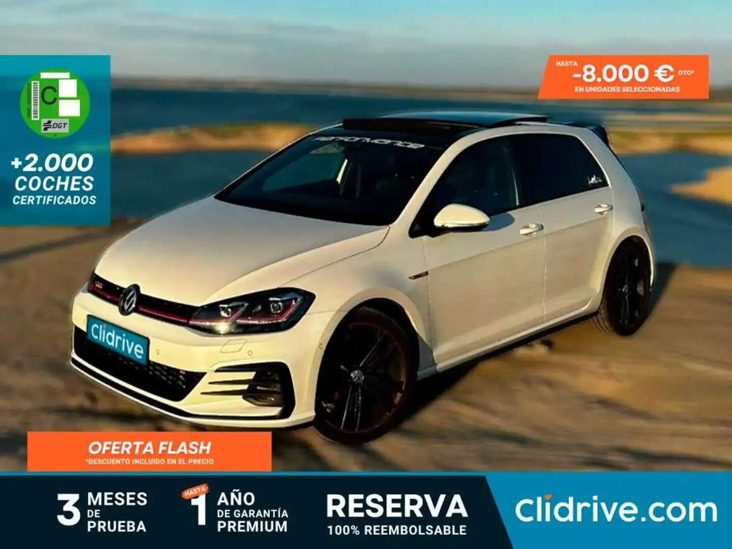 Volkswagen Golf GTI 2.0 TSI Performance DSG7 180kW Blanc - 1