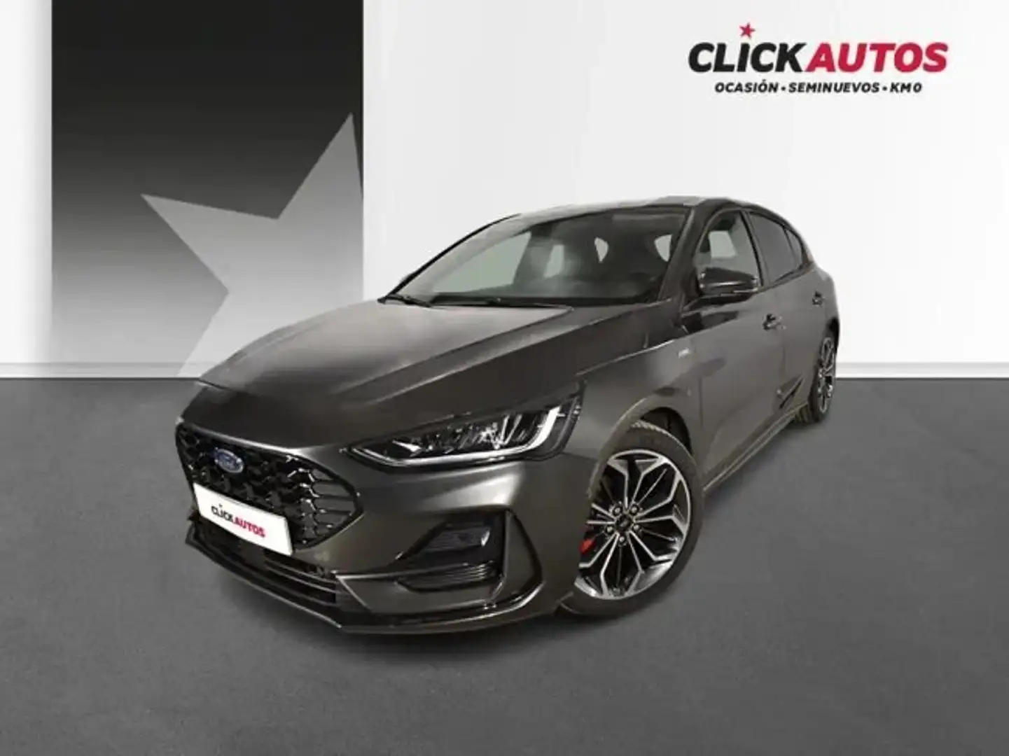 Ford Focus 1.0 Ecoboost 125CV MHEV ST Line X Gris - 1