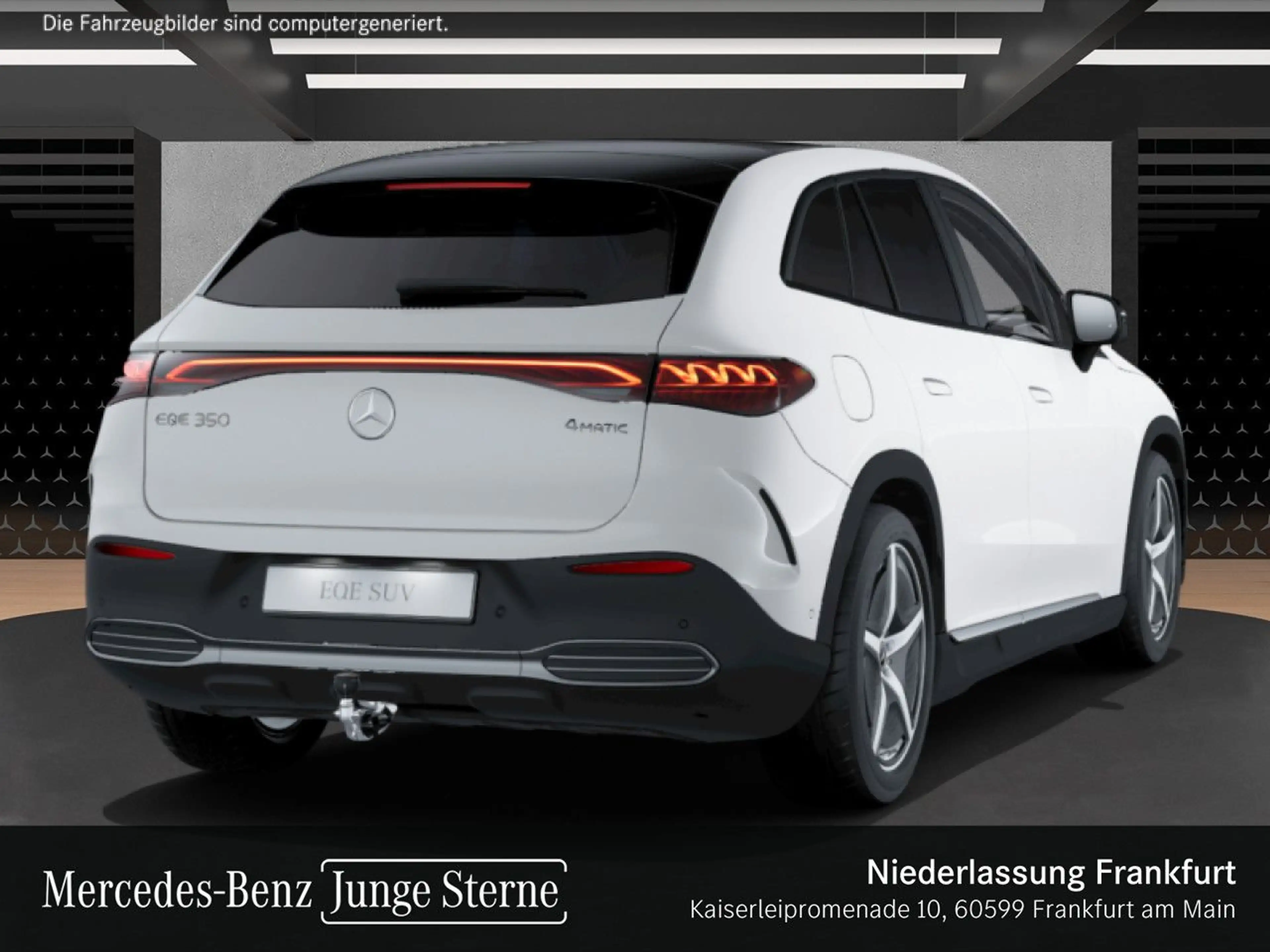 Mercedes-Benz EQE SUV EQE 350 4M AMG+NIGHT+PANO+360+AHK+BURMESTER+TV — photo 5