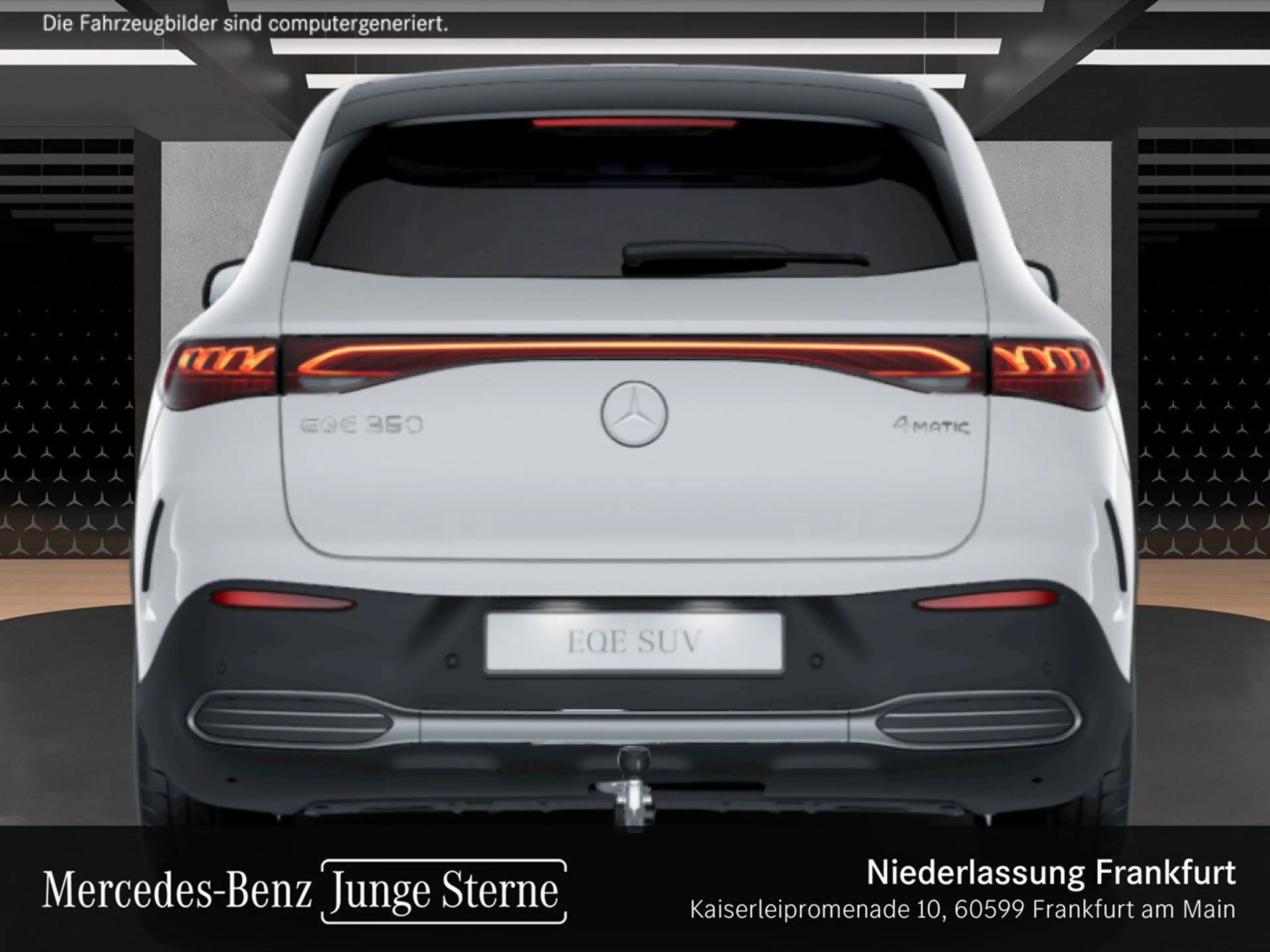 Mercedes-Benz EQE SUV EQE 350 4M AMG+NIGHT+PANO+360+AHK+BURMESTER+TV — photo 9