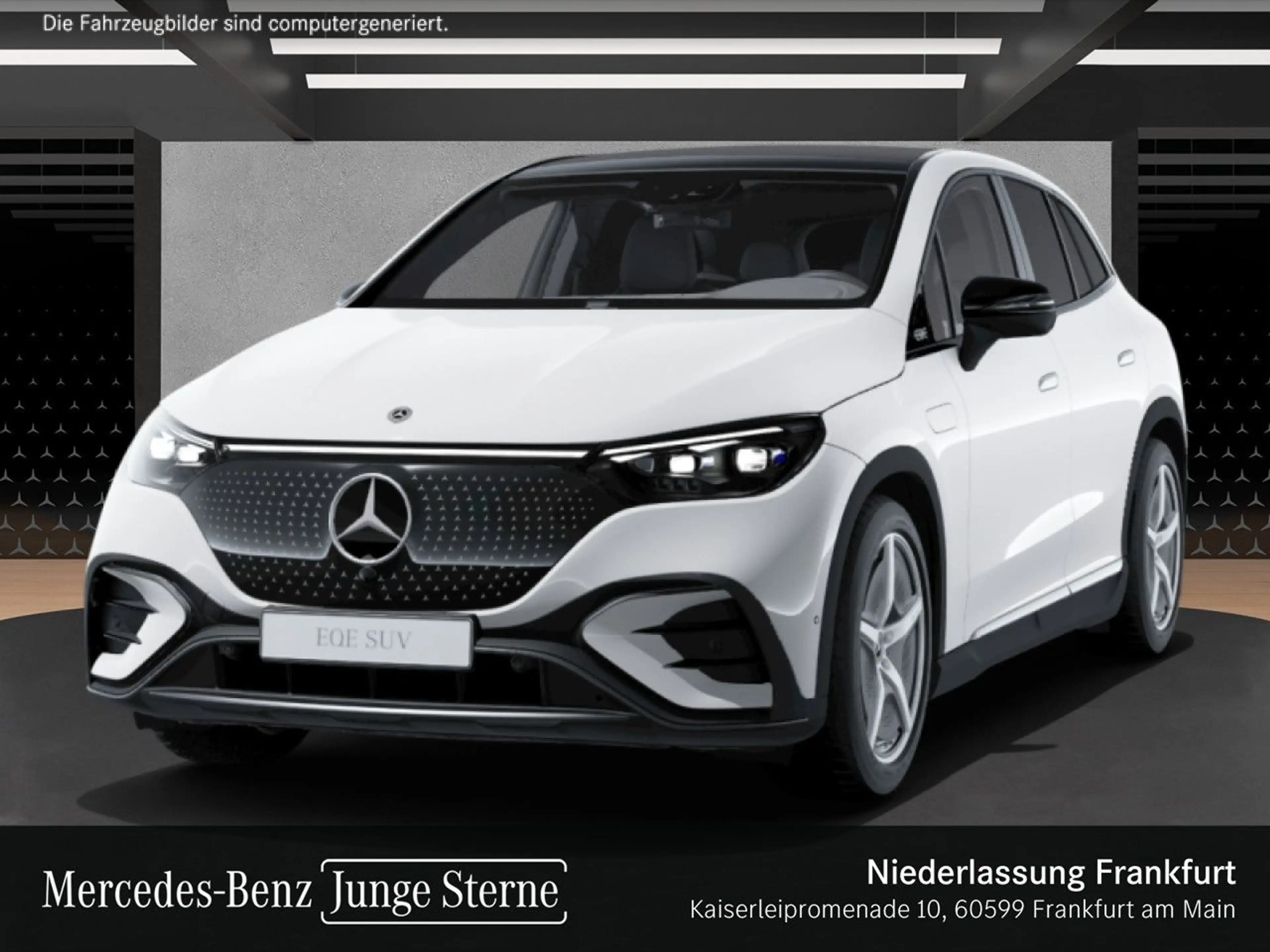 Mercedes-Benz EQE SUV EQE 350 4M AMG+NIGHT+PANO+360+AHK+BURMESTER+TV — photo 2