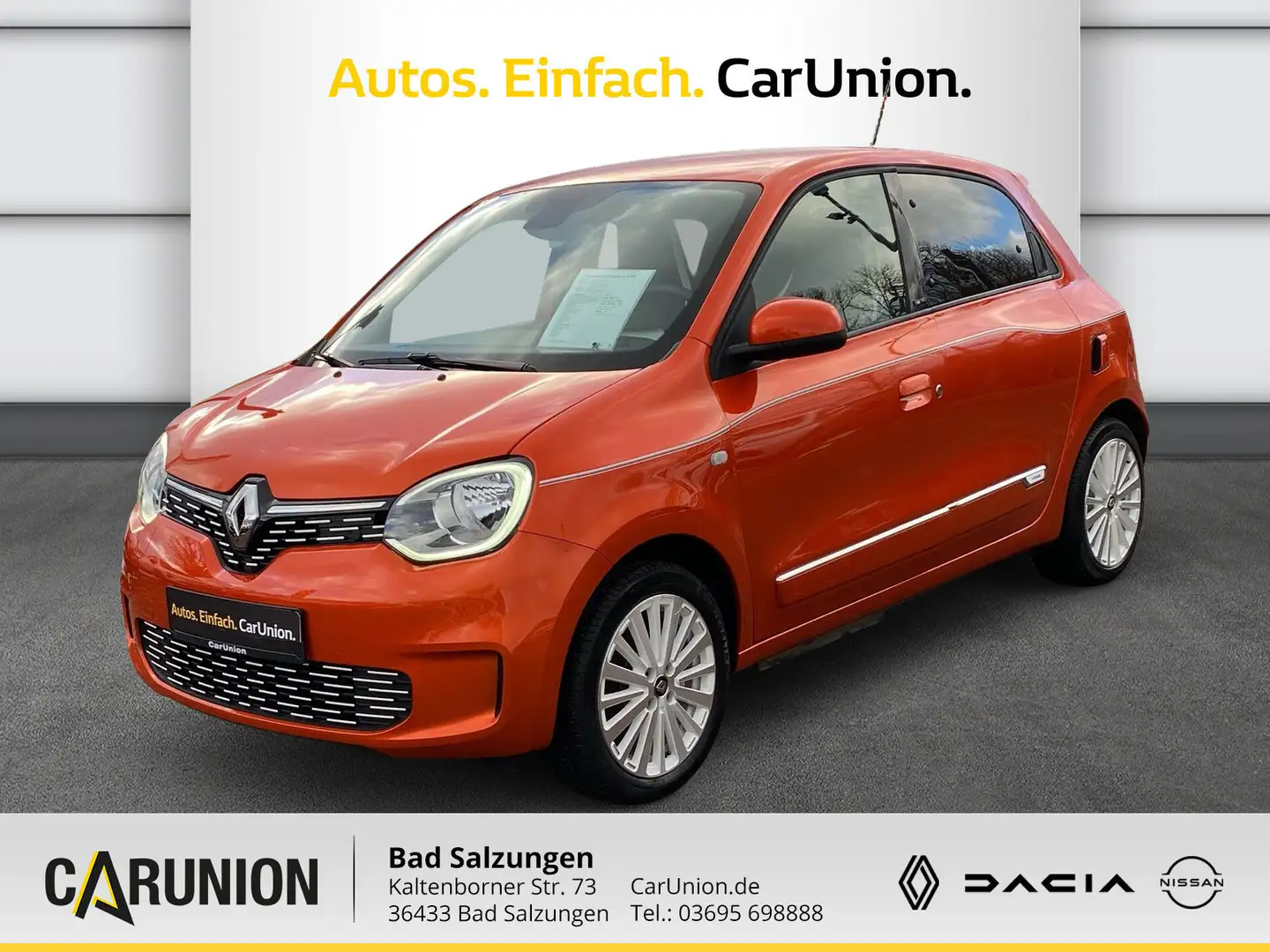 Renault Twingo E-TECH 100% el. VIBES Orange - 1