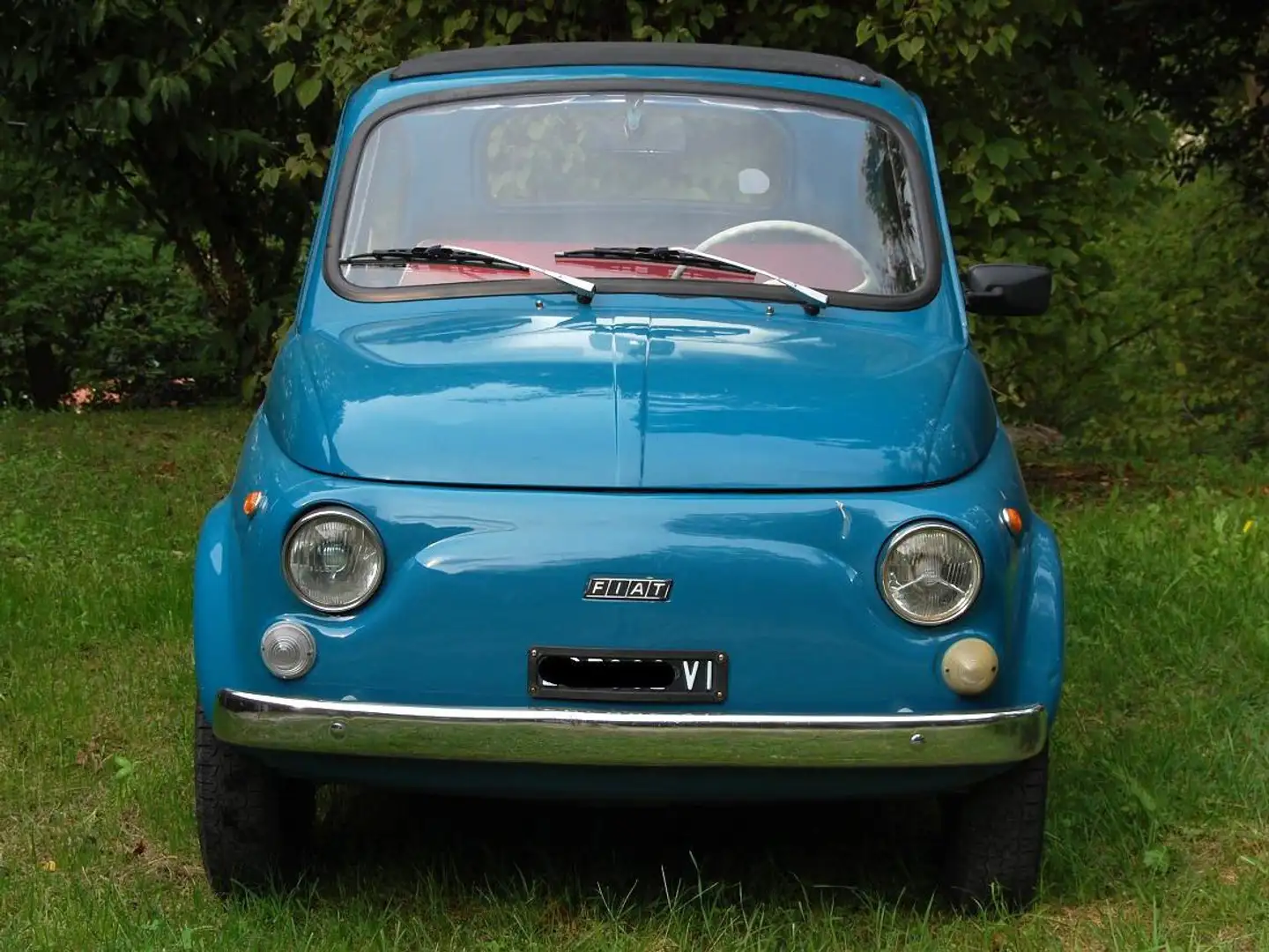 Fiat 500 110F Blauw - 1