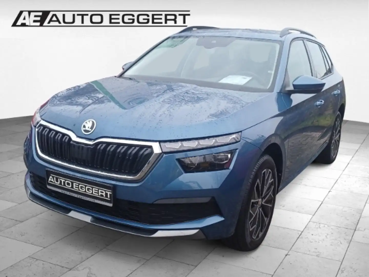 Skoda Kamiq Ambition AHK-klappbar LED Kurvenlicht Sperrdiff. E Blu/Azzurro - 1