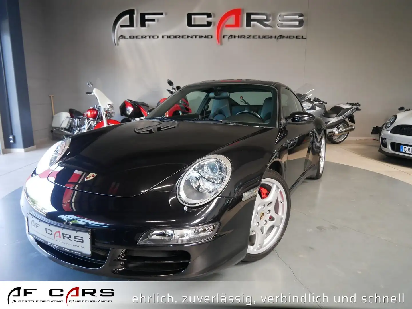 Porsche 911 911 997 Carrera 4 S Coupe Navi Leder Chrono+ Schwarz - 1