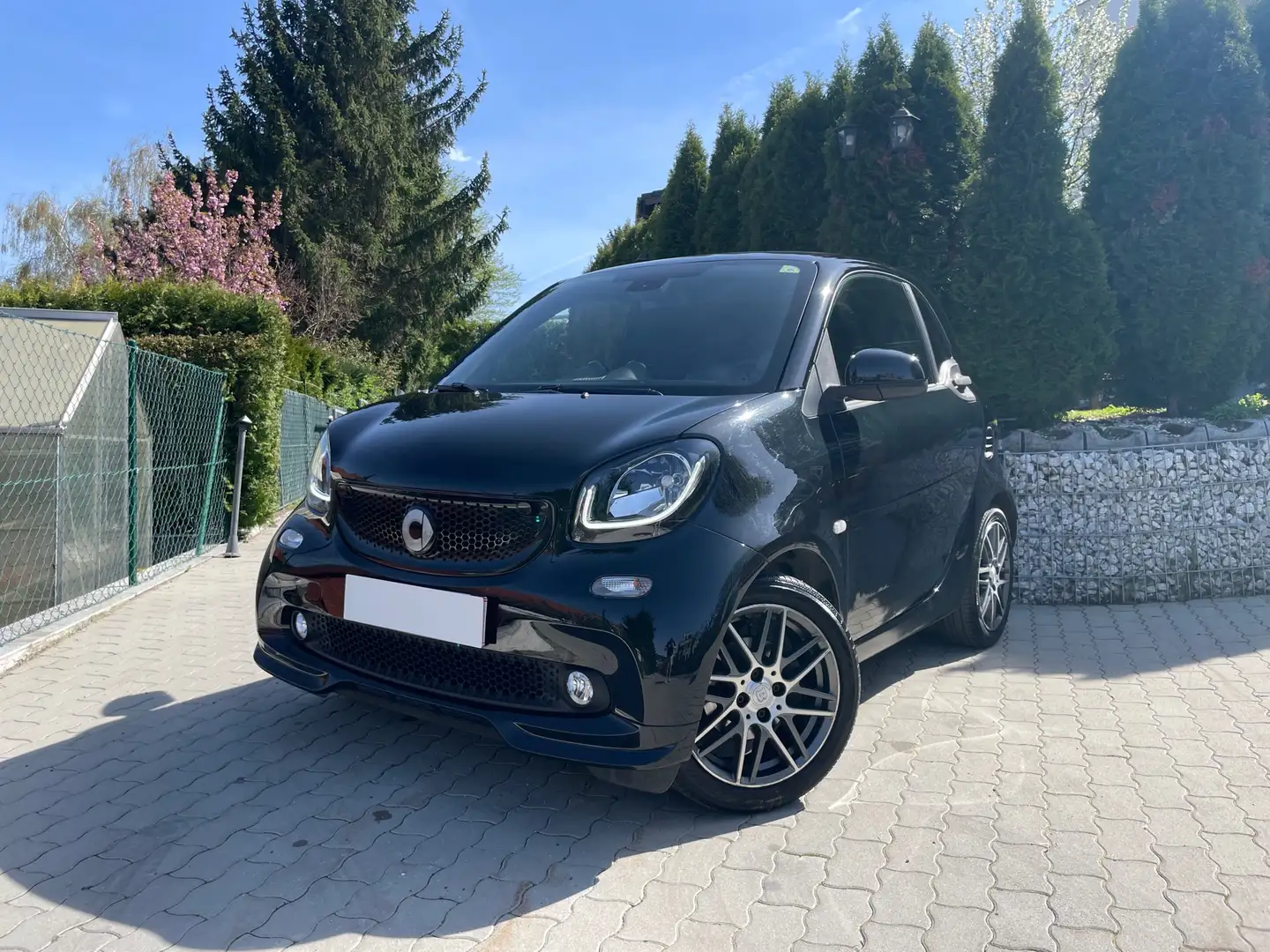 smart brabus fortwo Czarny - 2