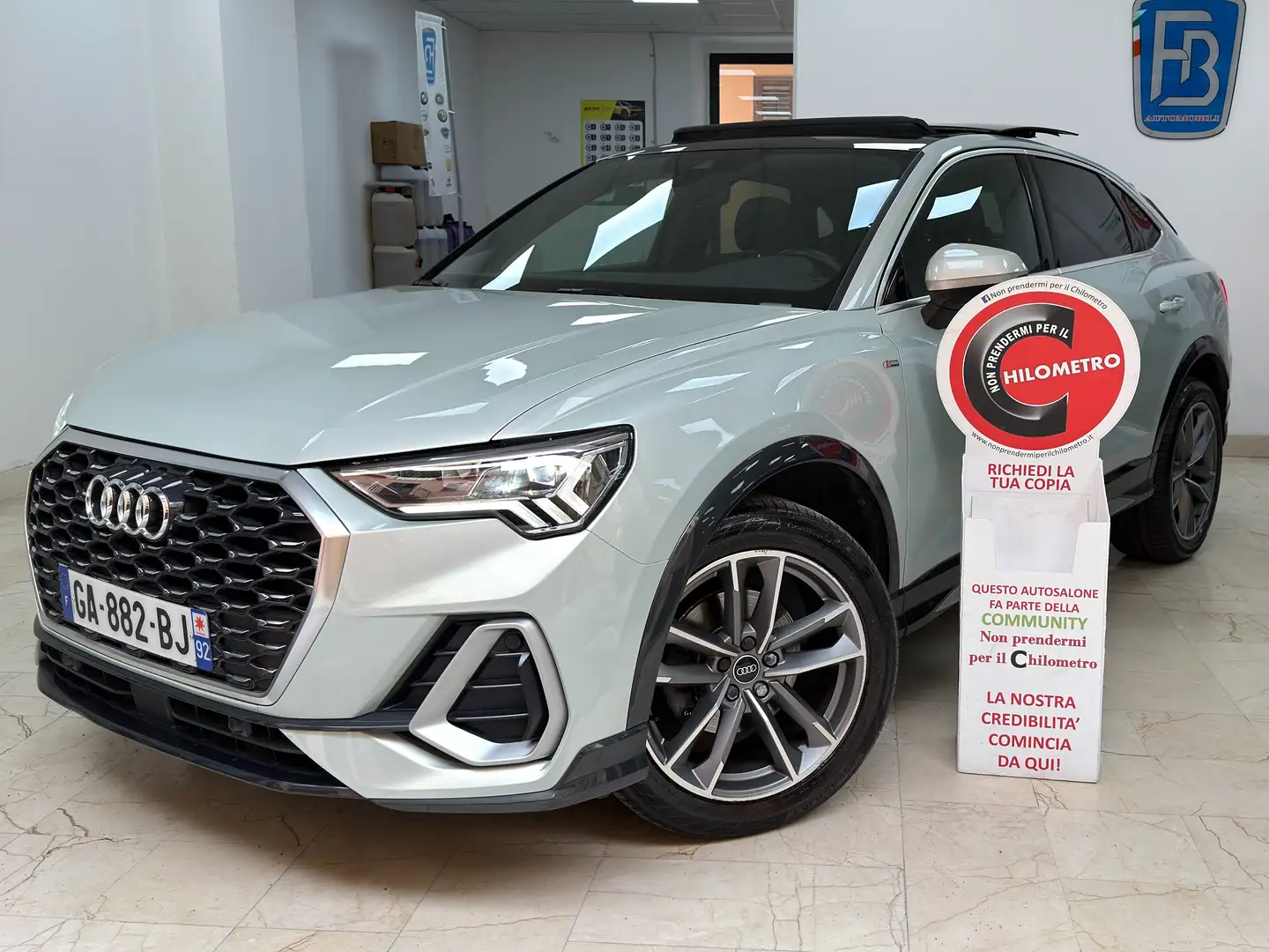 Audi Q3 SPORTBACK 35TDI STRONIC SLINE Grigio - 1