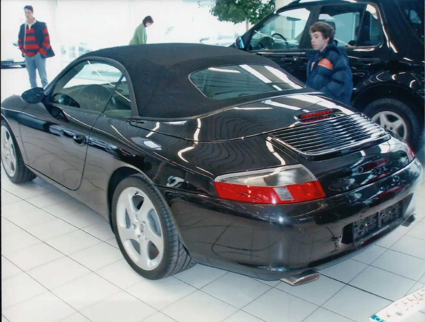 Porsche 996 911 Carrera Cabrio Fekete - 1
