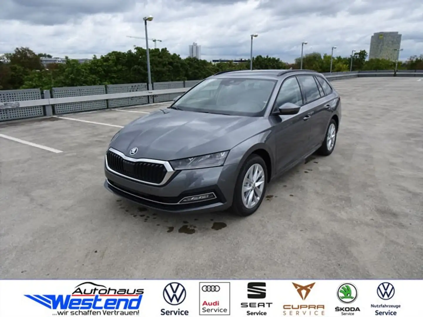 Skoda Octavia Combi STYLE 2.0l TDI 110kW DSG LED Navi Klima Grau - 2