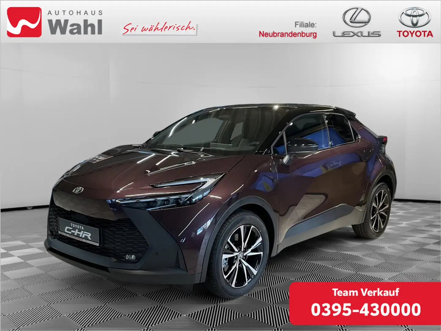 Toyota C-HR 2.0 Plug-In Hybrid FWD Team Deutschland Violett - 1