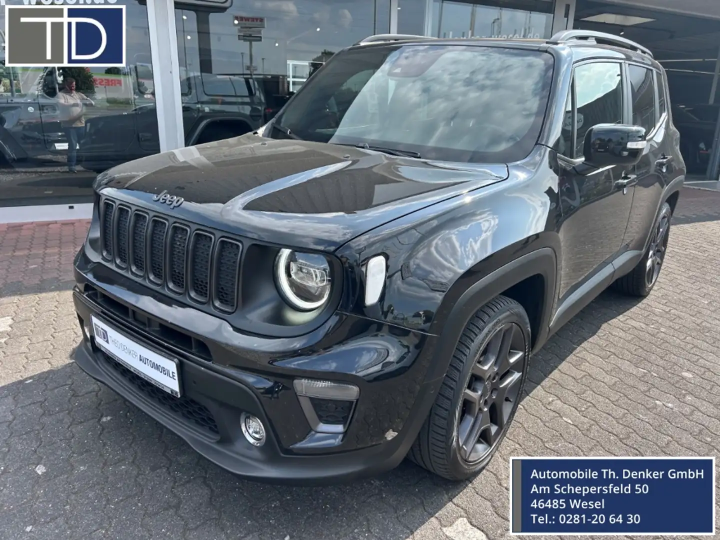 Jeep Renegade Limited, 1,3l T-GDI,GJR, LED, Navi, SHZ Noir - 1