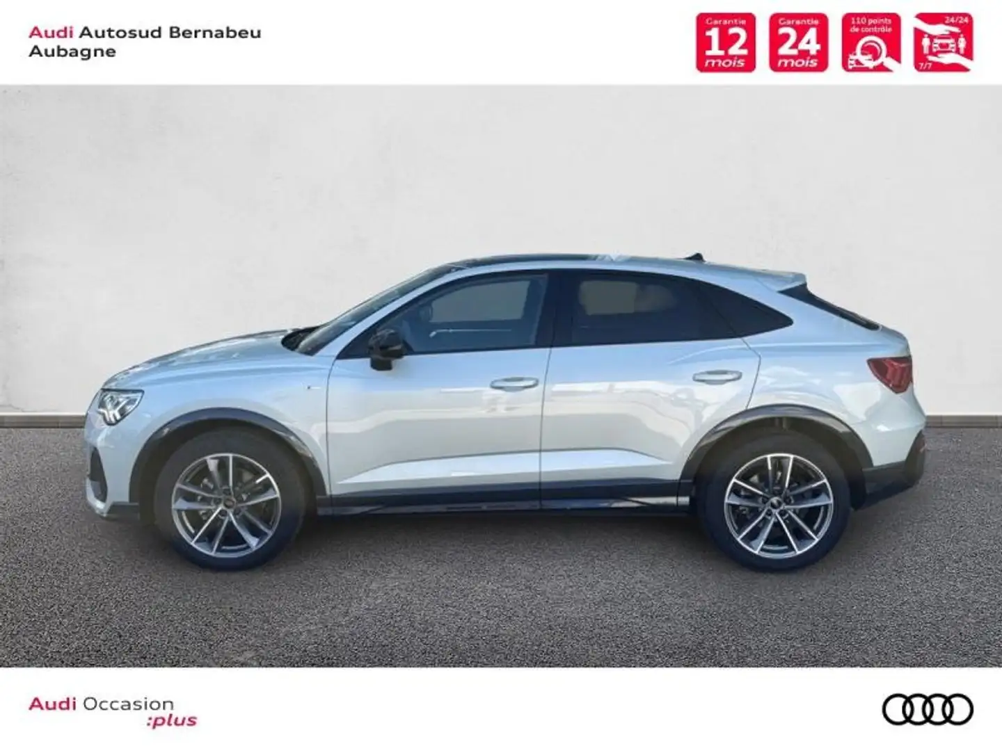 Audi Q3 35 TFSI 150ch S line plus S tronic 7 Argent - 2