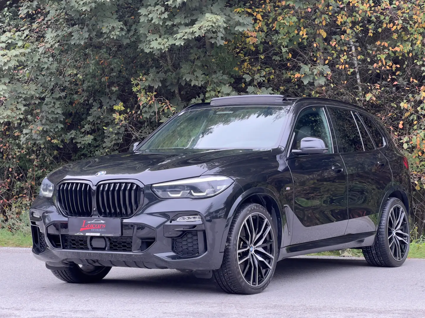 BMW X5 xDrive 40 d M Sport*VOLL*22 ZOLL*ACC*AHK*PANO*HUP* Schwarz - 1