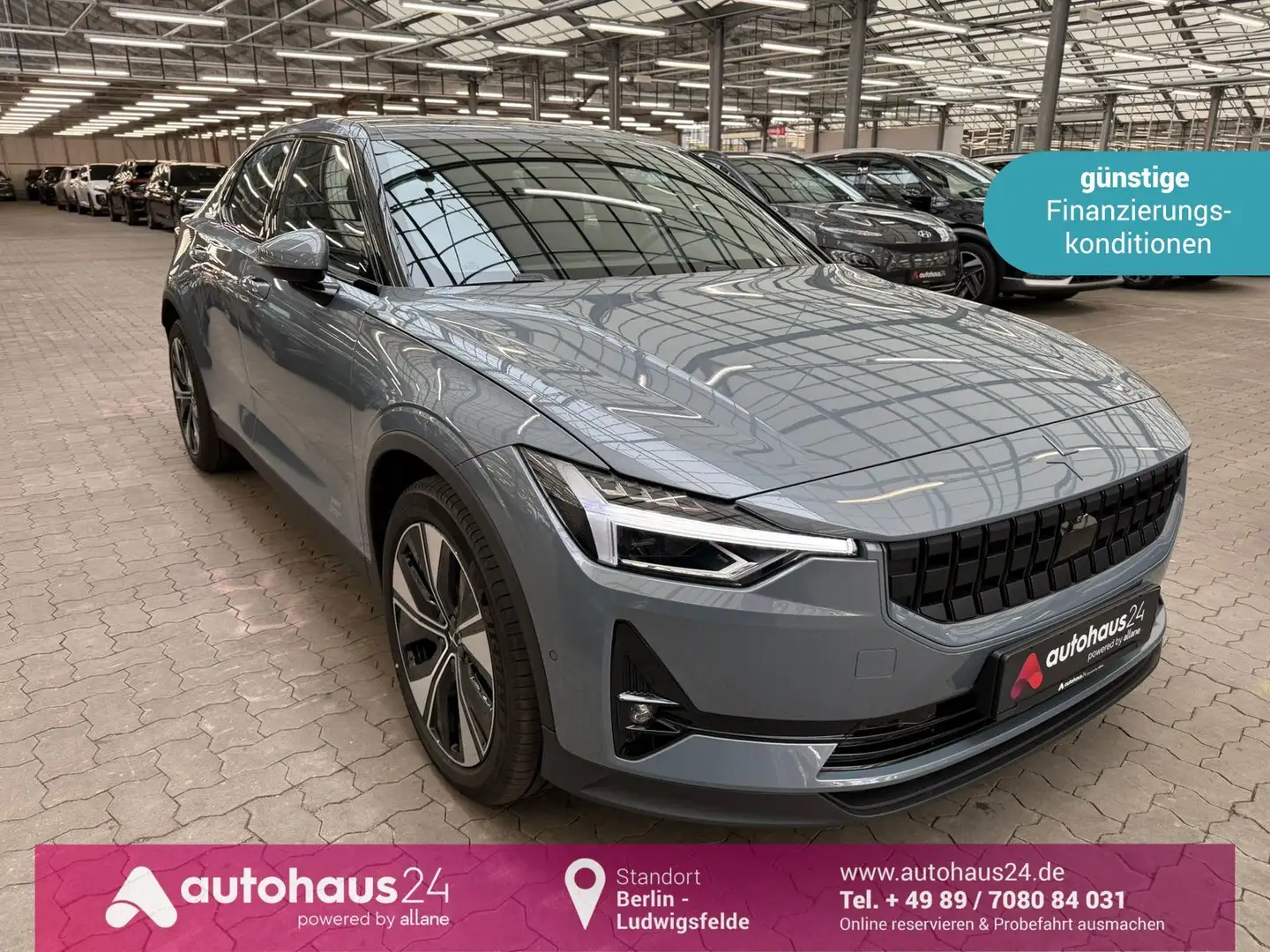 Polestar 2 Polestar 2 Long Range  Single Motor 78kWh Gris - 1