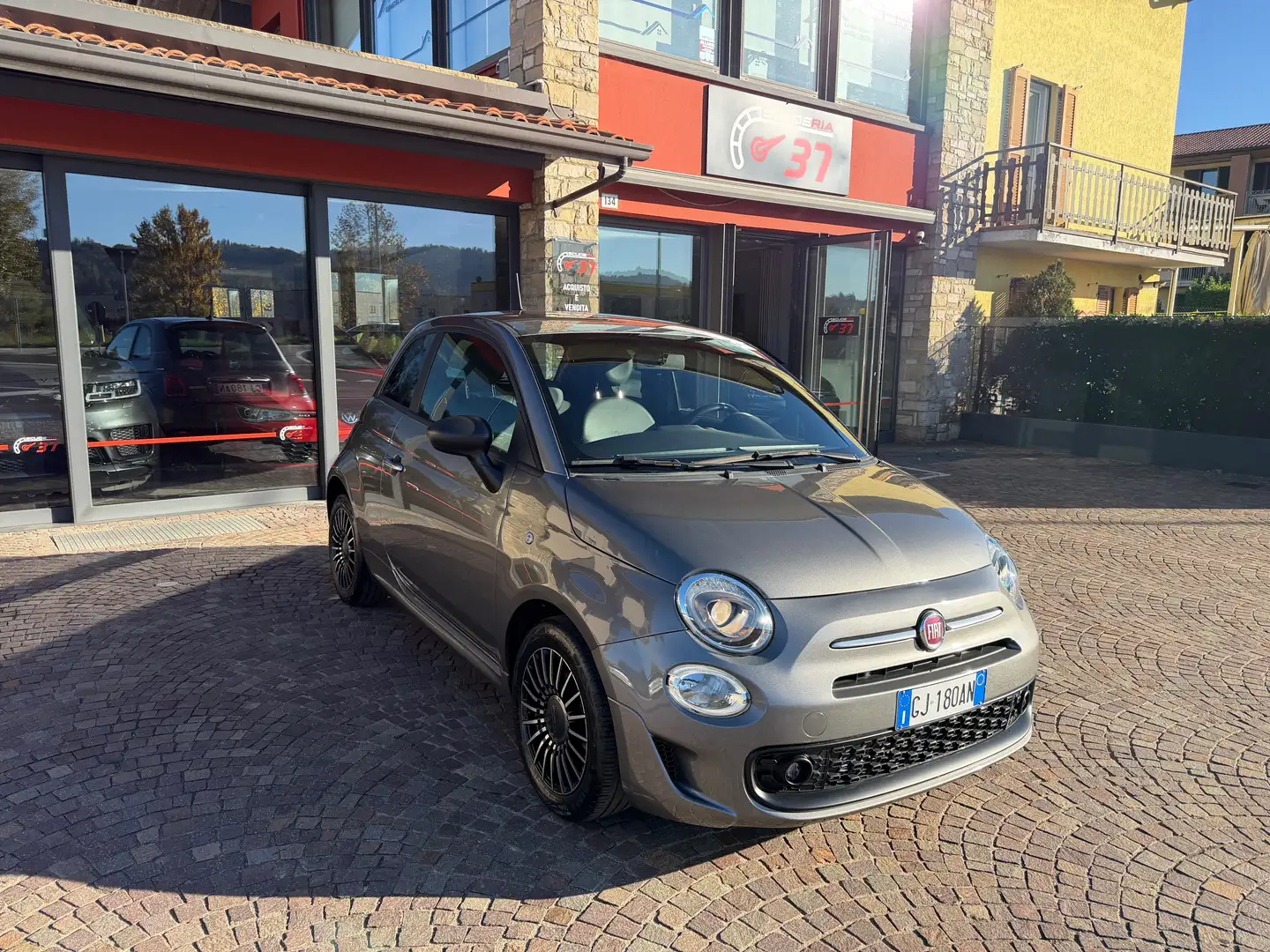 Fiat 500 500 III 2015 1.0 hybrid Sport 70cv Grigio - 1