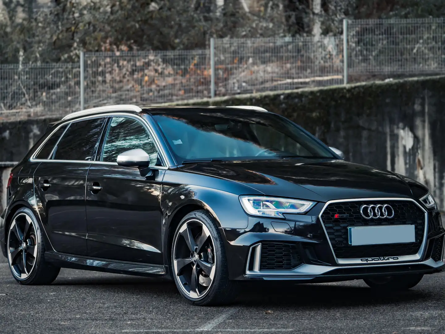Audi RS3 AUDI RS3 SPORTBACK 8V2 400CH – PAS DE MALUS Noir - 1