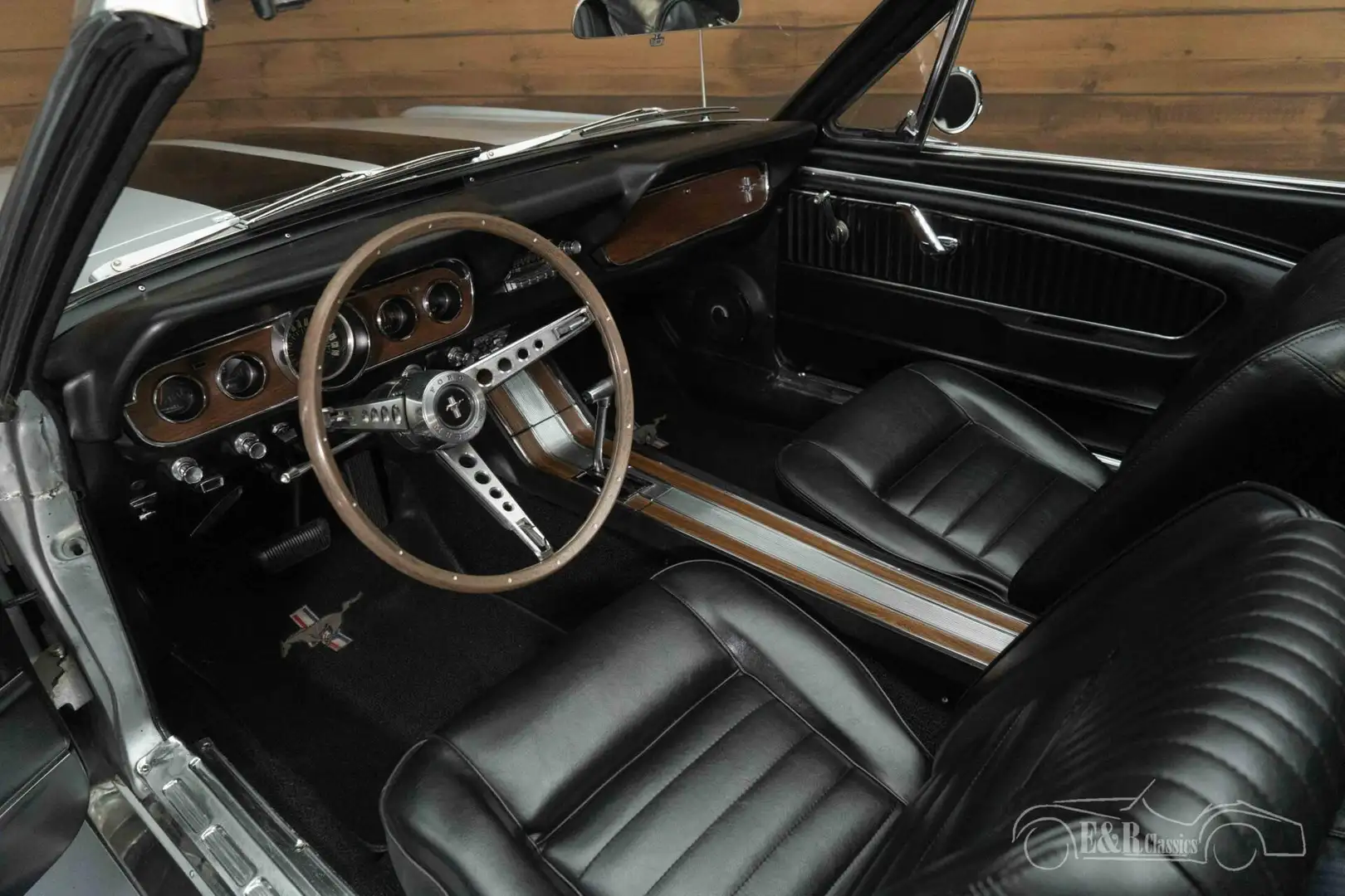 Ford Mustang Cabriolet | Gerestaureerd | GT-Look | 1966 Grey - 2