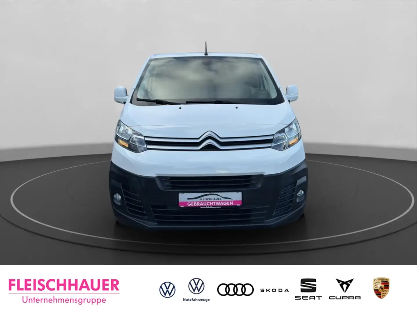 Citroen Jumpy Kasten Business M 2.0 TDI PDC-Plus+RK+Navi+Tempo.+ Blanc - 2