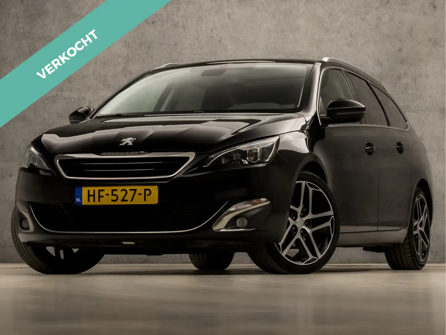 Peugeot 308 SW 1.2 PureTech Sport (PANORAMADAK, GROOT NAVI, LE Zwart - 1