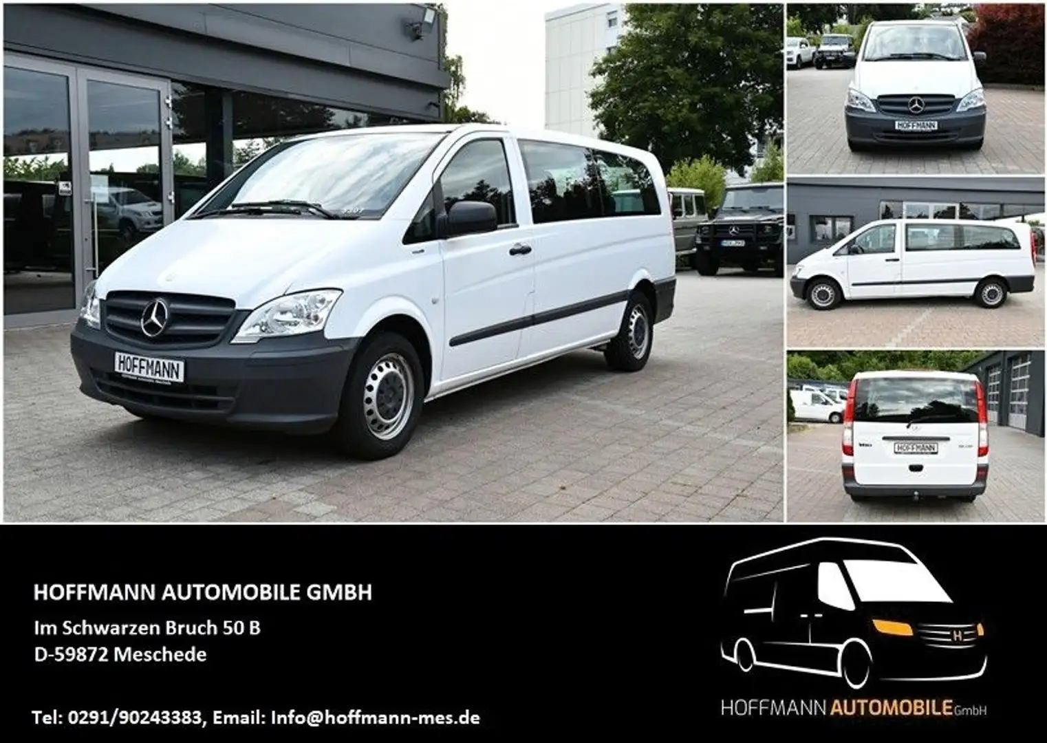 Mercedes-Benz Vito Kombi 116 CDI extralang 8-Sitzer Klima A/C Blanc - 1