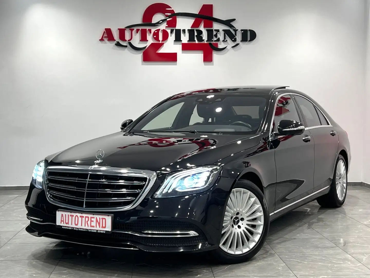 Mercedes-Benz S 400 d 4Matic PANO+HUD+°360KAM+LUFTFED+STANDHEI Negru - 1