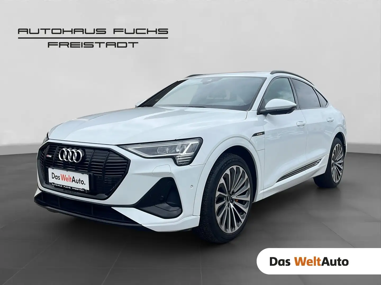 Audi e-tron 50 230 kW S line Weiß - 1