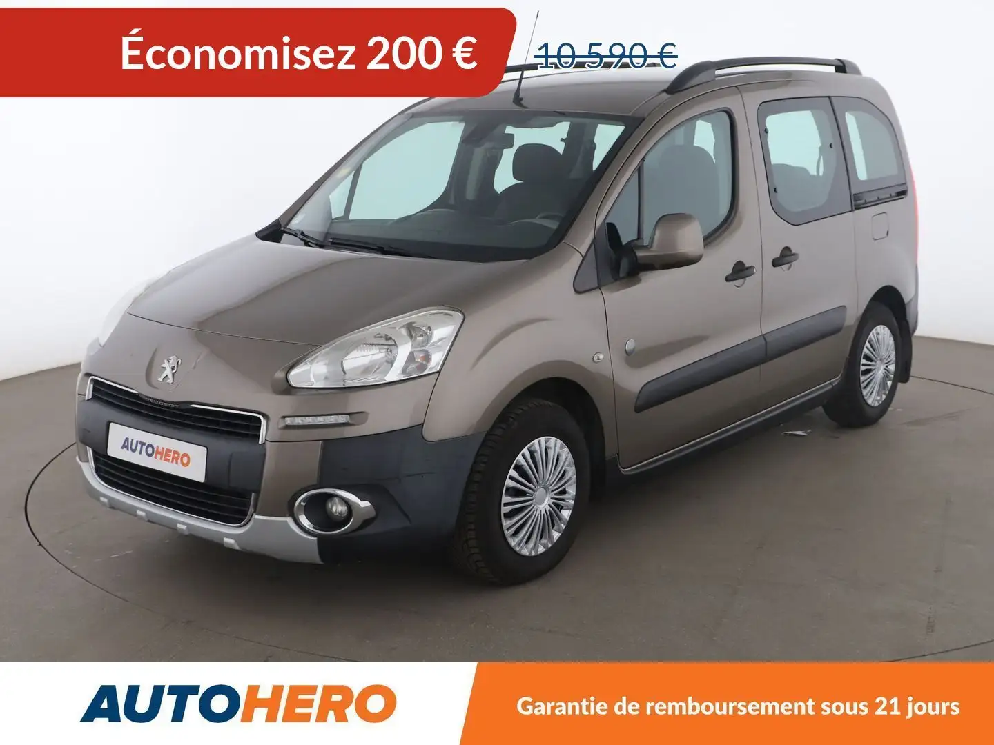 Peugeot Partner Tepee 1.6 HDi Outdoor Šedá - 1