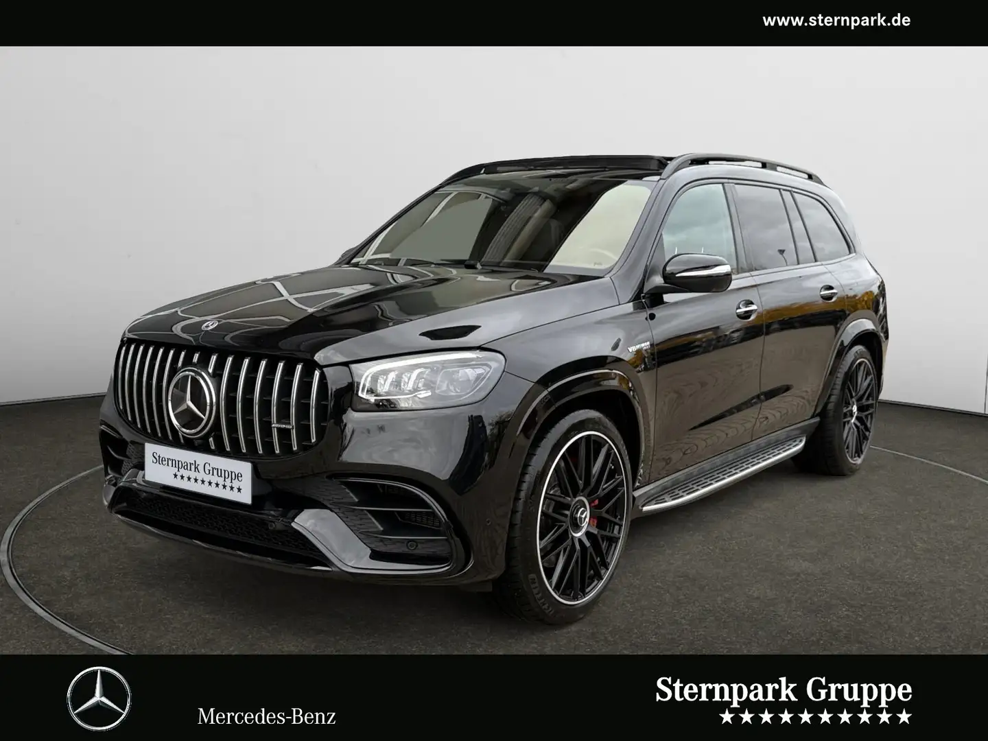 Mercedes-Benz GLS 63 AMG GLS 63 AMG 4M+ Distro+Pano+FOND+AHK+Drivers+HuD+ Noir - 1