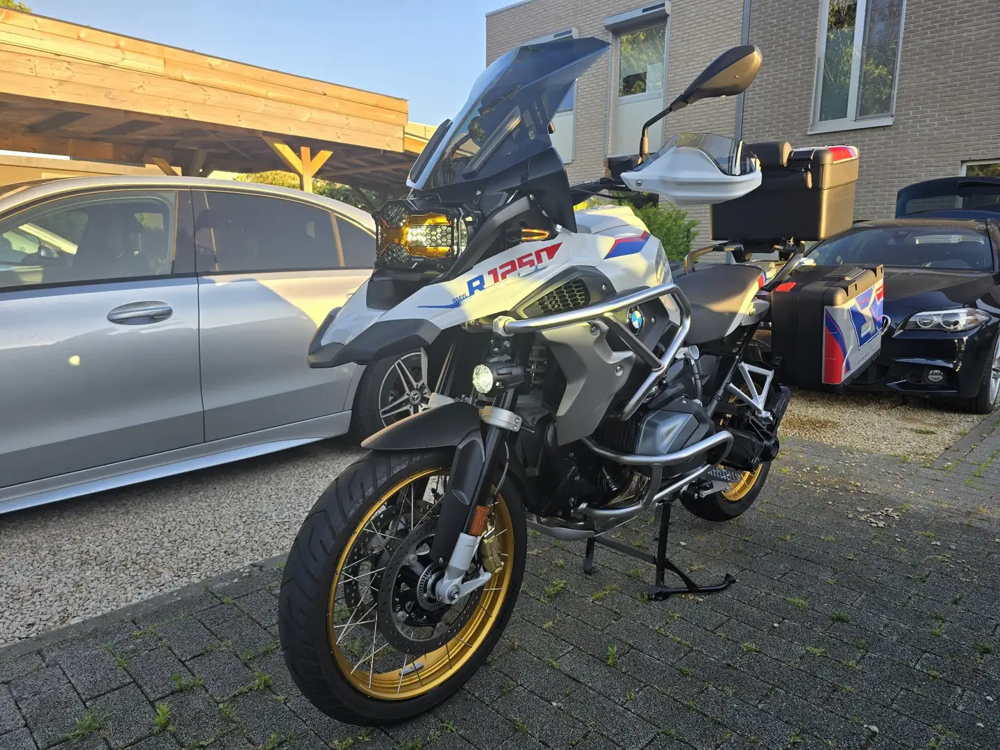 BMW R 1250 GS Rallye 2023 met 4700 kms!! 3 jaar Fabrieksgarantie Blanco - 1