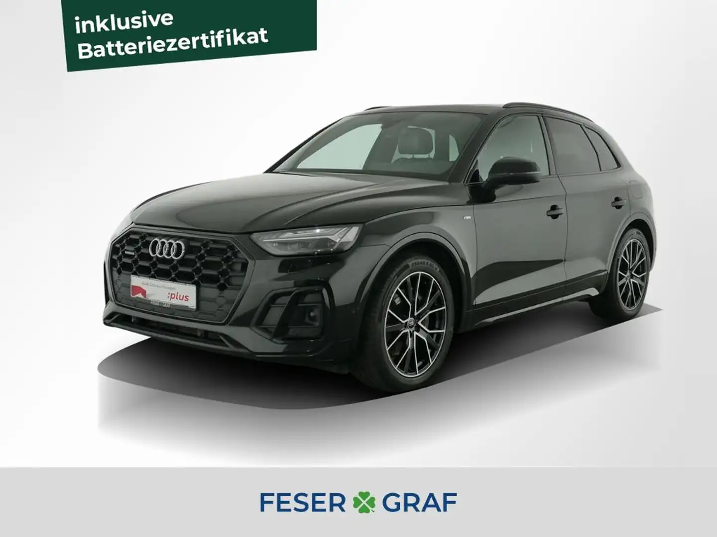 Audi Q5 55 TFSI e S Line Int Pano,Luft/air,AHK,B&O,Leder Negro - 1