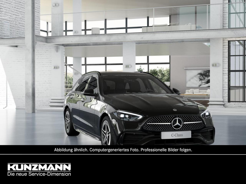 Mercedes-Benz C 200 d T-Modell AMG Night Distronic 360° AHK — photo 7