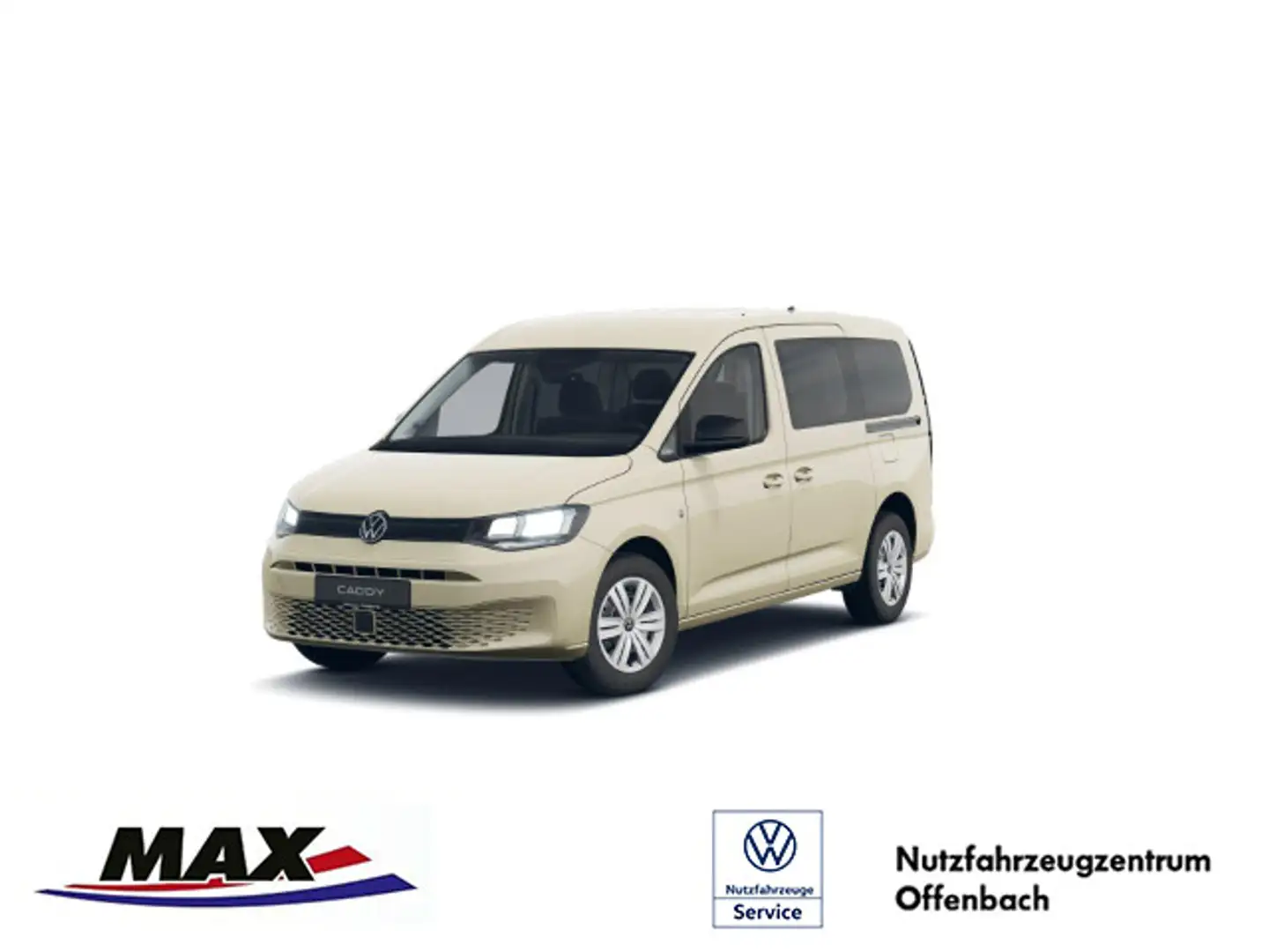 Volkswagen Caddy 7-Sitzer 2,0 l TDI 90 kW DSG*TAXI* Beige - 1