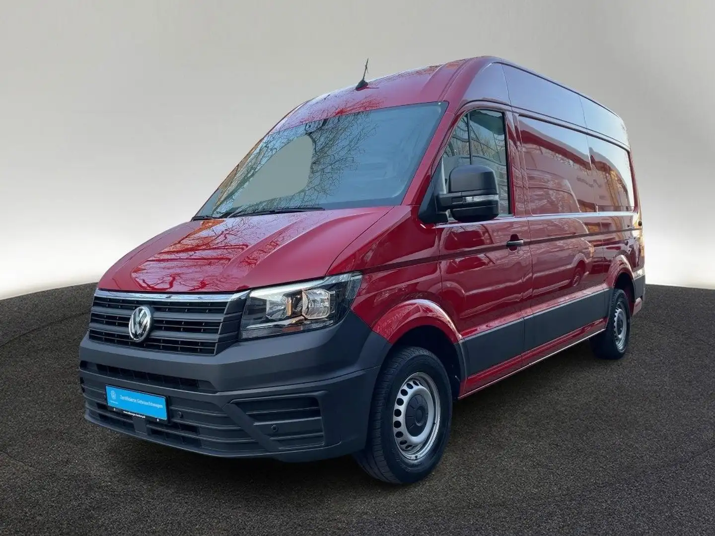 Volkswagen Crafter Kasten 35 TDI MR AHK Klima Kamera App Rot - 2