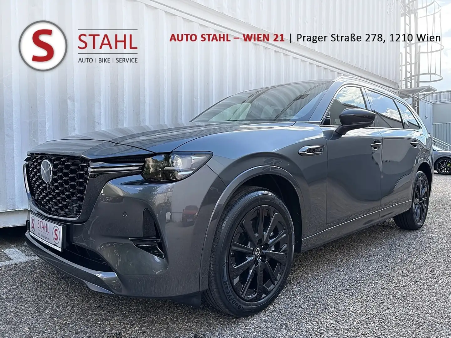 Mazda CX-80 3.3L e-SKYACTIV D AWD Homura Plus Aut. AUTO STA... Gris - 1