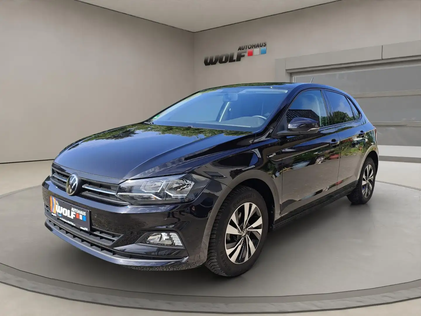 Volkswagen Polo 1.0 TSI Comfortline KESSY~GRA~App Connect~SHZ~PDC~ Schwarz - 2
