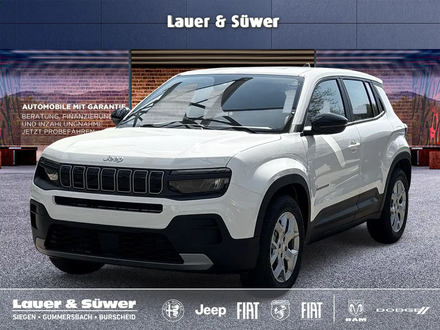 Jeep Avenger Altitude Blanc - 1