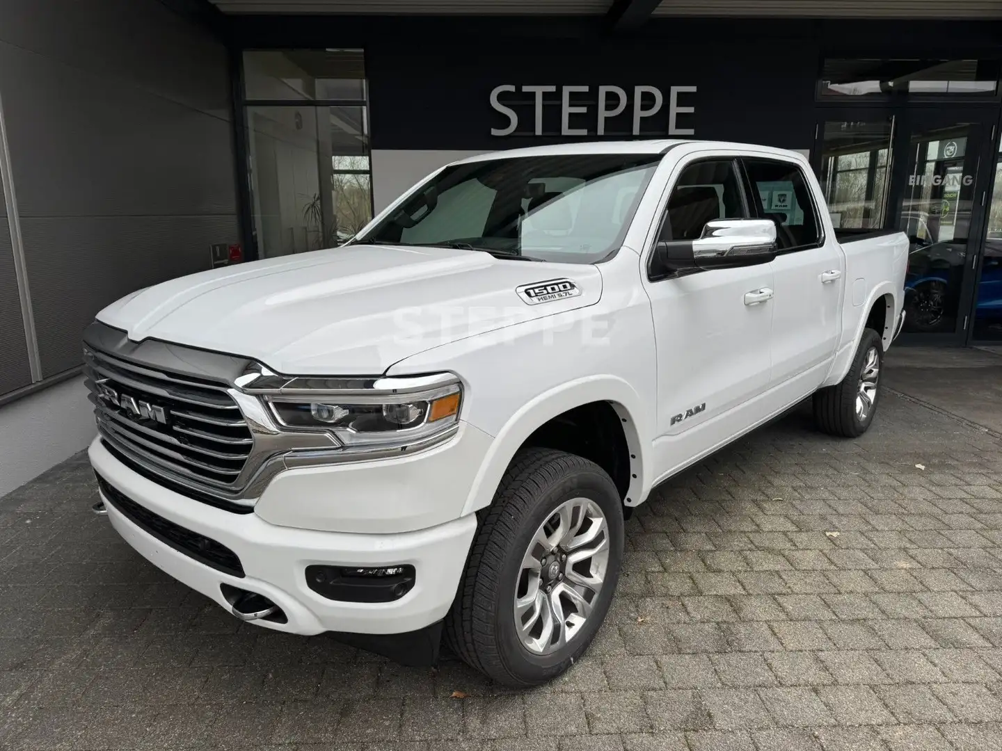 Dodge RAM 1500 5,7 V8 HEMI LONGHORN Luftfederung AHK Weiß - 1