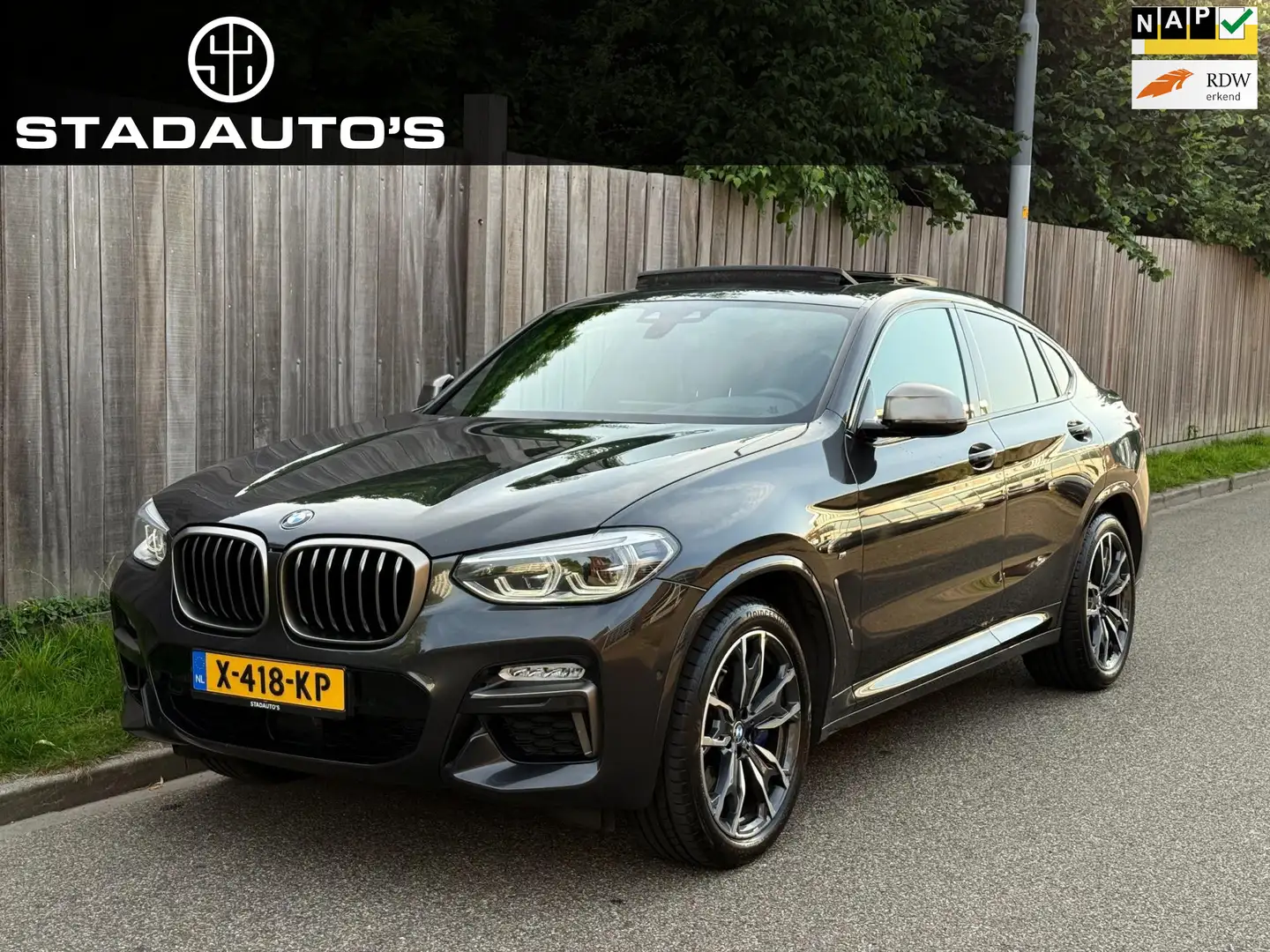 BMW X4 M40i High Executive PANO|H&K|Headup|Keyless|Memory Gris - 1