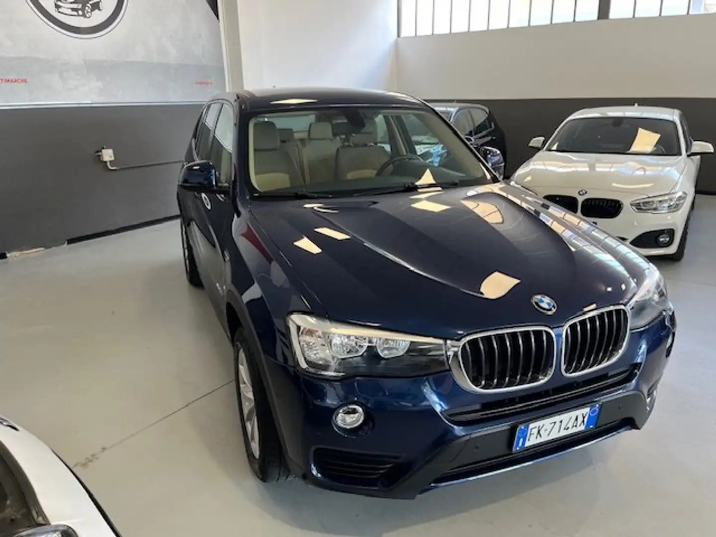 BMW X3 X3 F25 S DRIVE 18 D MANUALE Bleu - 2
