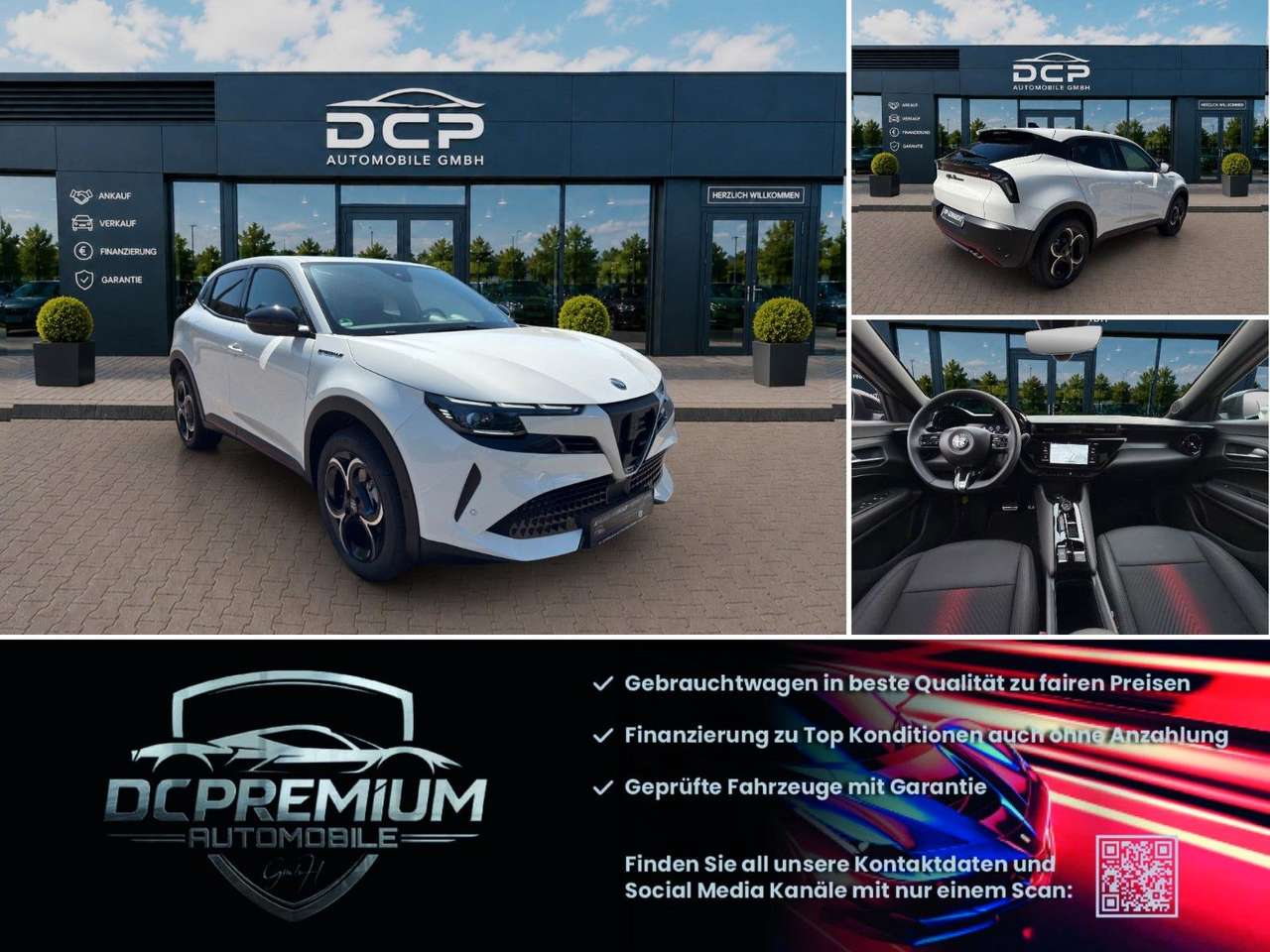 Alfa Romeo Junior Ibrida 1.2 Vgt 48v Hybrid 100 Kw Speciale Gasoline White Cat_Ma6Mo76774