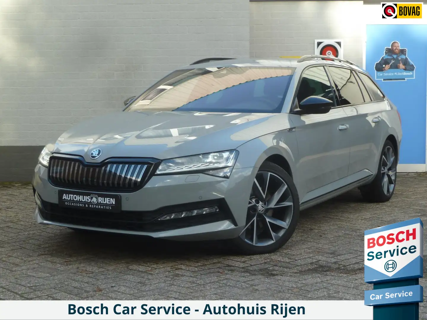 Skoda Superb 1.4 TSI iV Sportline Plug-in|Memory|Matrix-LED|Alc Grijs - 1