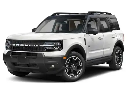 White 2026 Ford Bronco Sport SUV / Crossover All-Wheel Drive Automatic