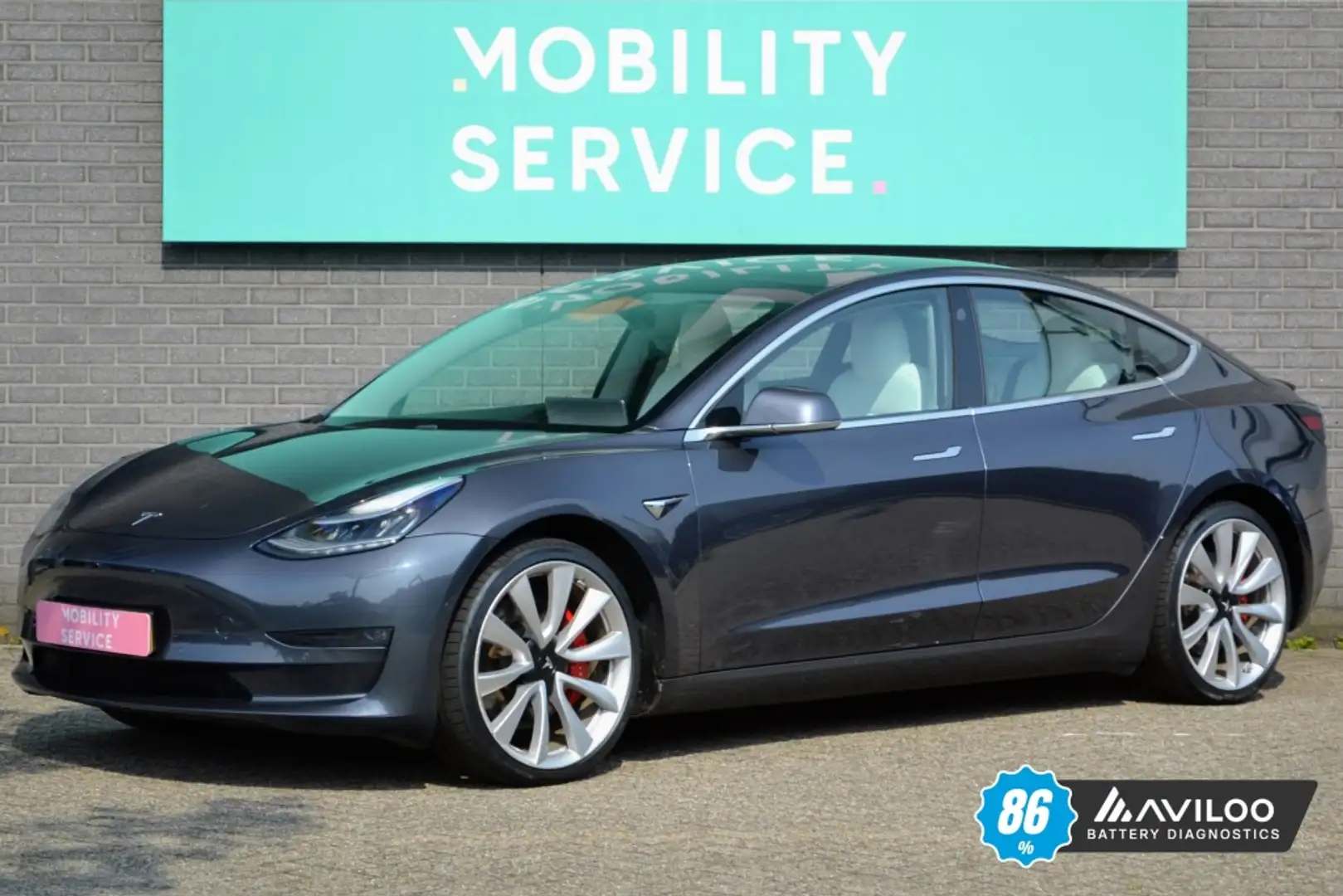 Tesla Model 3 Long-Range Dual Motor Performance AWD Gris - 1