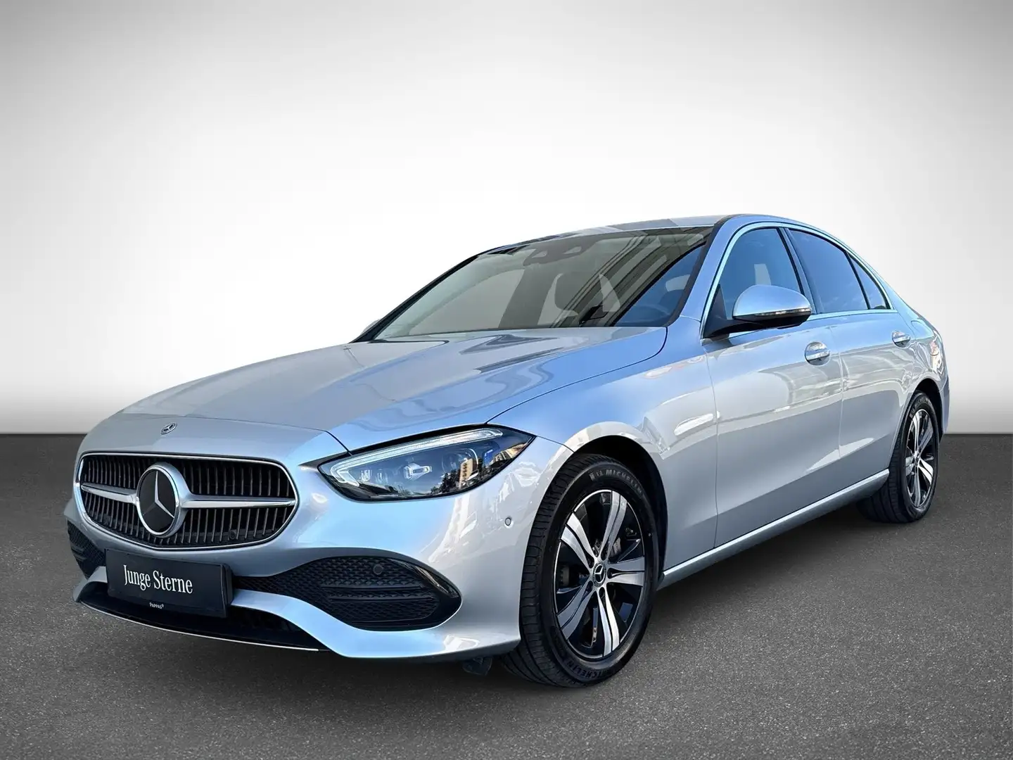 Mercedes-Benz C 300 de 4MATIC Totw LED PTS Cam Distr Navi AHK Silber - 2