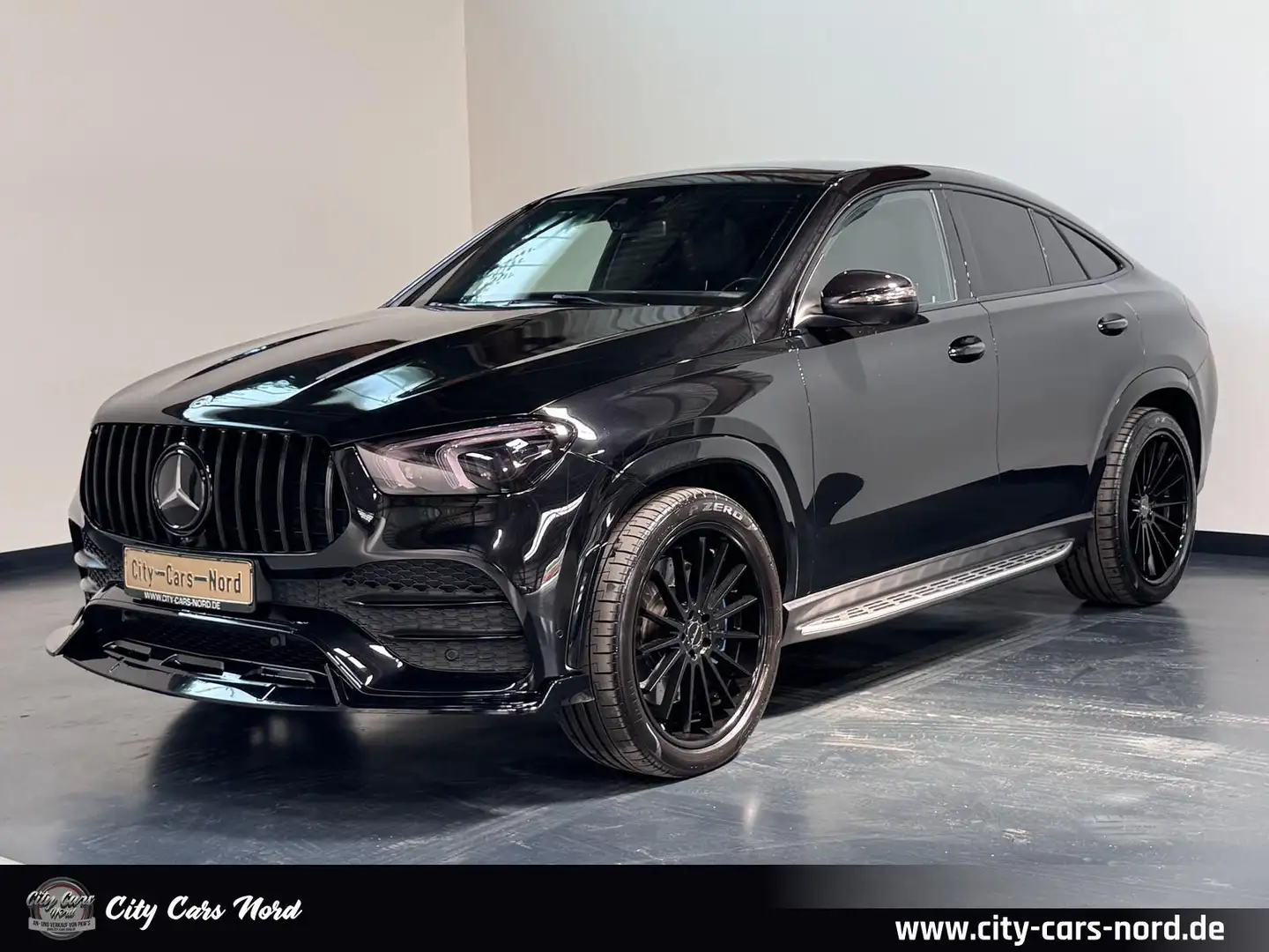 Mercedes-Benz GLE 400 d 4Matic Coupe AMG PANORAMA-360°-DTR+ Schwarz - 1
