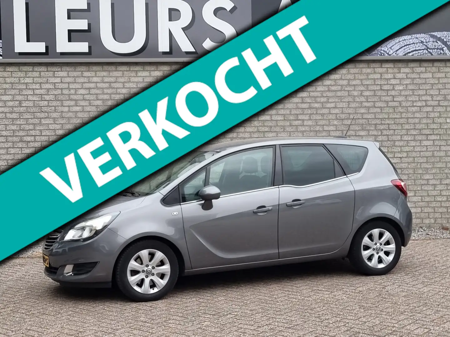 Opel Meriva 1.4 Turbo Cosmo Navi/Camera/Pdc/Trekhaak Gris - 1
