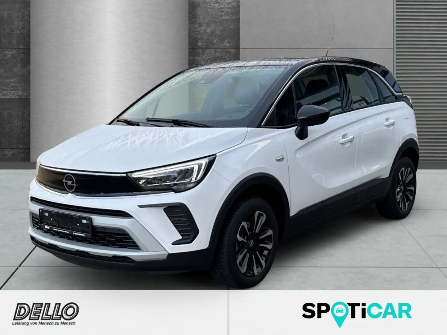 Opel Crossland Elegance 1.2 PDC Allwetter CarPlay Sitzh. Weiß - 1
