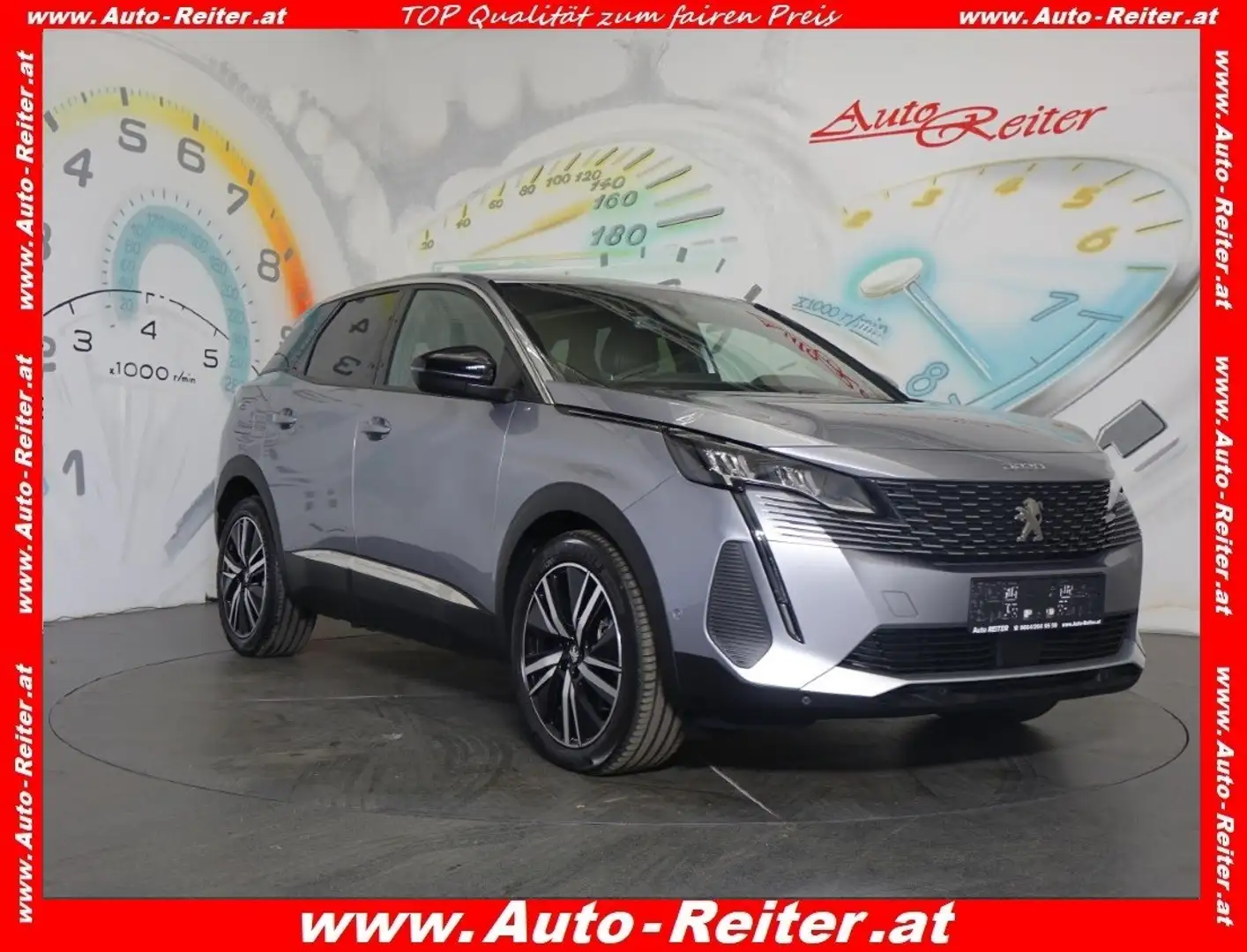 Peugeot 3008 Hybrid 180 e-EAT8 Allure Aut. *ACC, LED, NAVI, ... Grau - 1